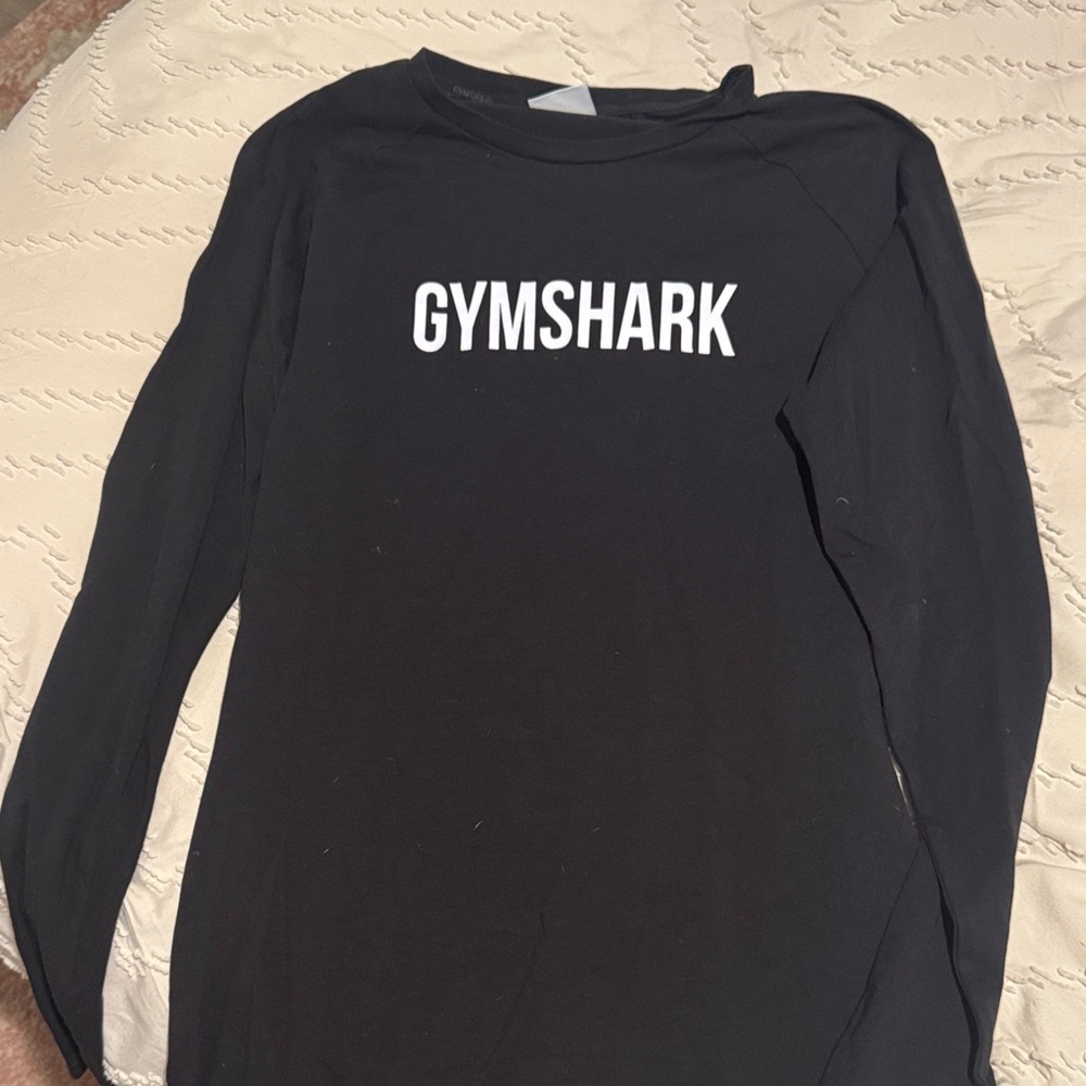Gymshark Black Long Sleeve Top